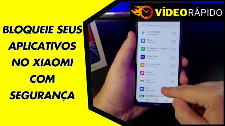 BLOQUEIE SEUS APLICATIVOS NO XIAOMI COM SEGURANÇA