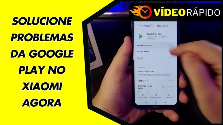 SOLUCIONE PROBLEMAS DA GOOGLE PLAY NO XIAOMI AGORA