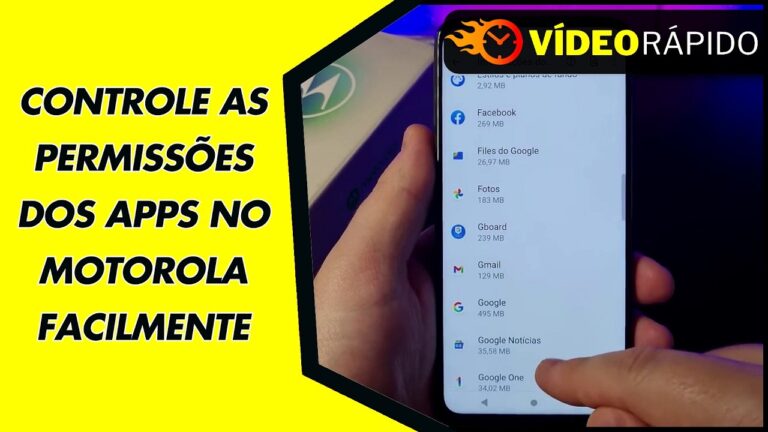 CONTROLE AS PERMISSÕES DOS APPS NO MOTOROLA FACILMENTE