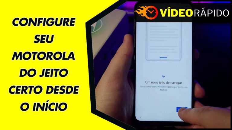 CONFIGURE SEU MOTOROLA DO JEITO CERTO DESDE O INÍCIO CONFIGURE SEU MOTOROLA DO JEITO CERTO DESDE O INÍCIO