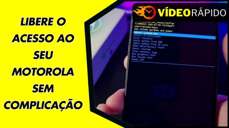 LIBERE O ACESSO AO SEU MOTOROLA SEM COMPLICAÇÃO