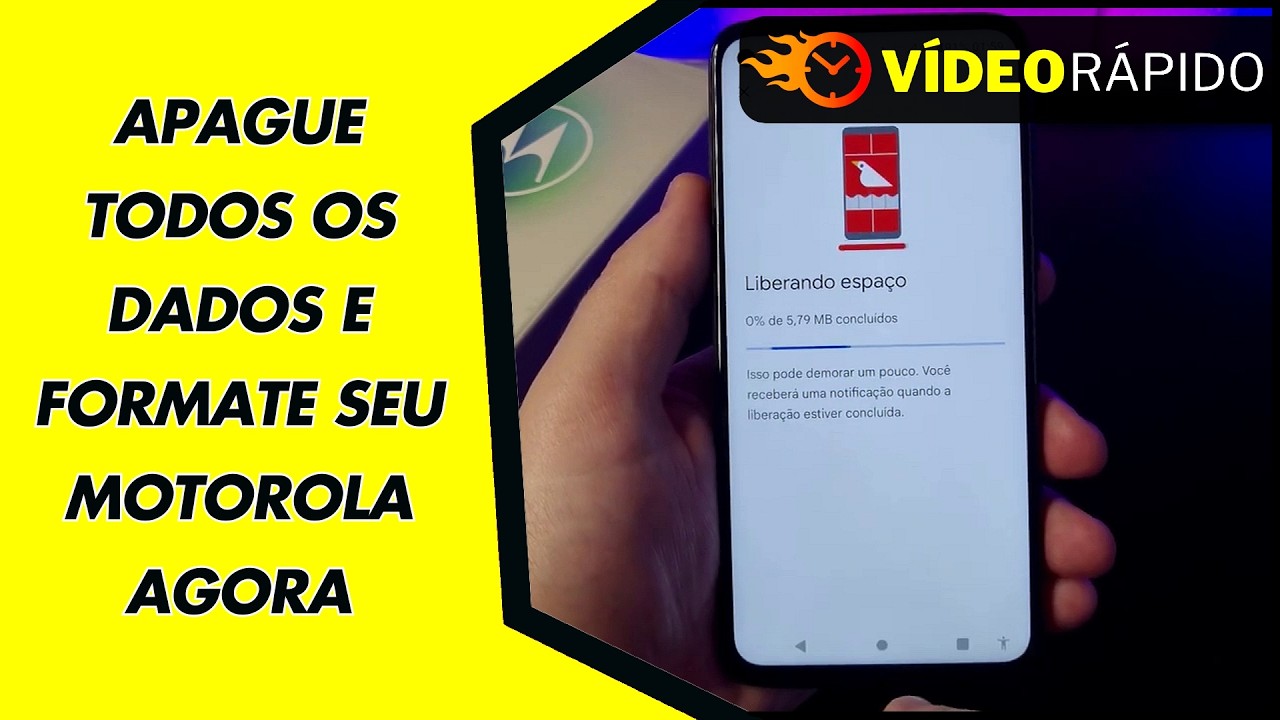 APAGUE TODOS OS DADOS E FORMATE SEU MOTOROLA AGORA