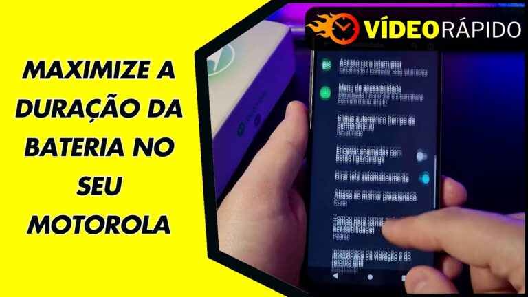 MAXIMIZE A DURAÇÃO DA BATERIA NO SEU MOTOROLA