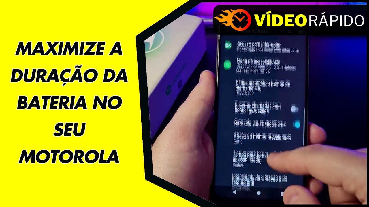 MAXIMIZE A DURAÇÃO DA BATERIA NO SEU MOTOROLA