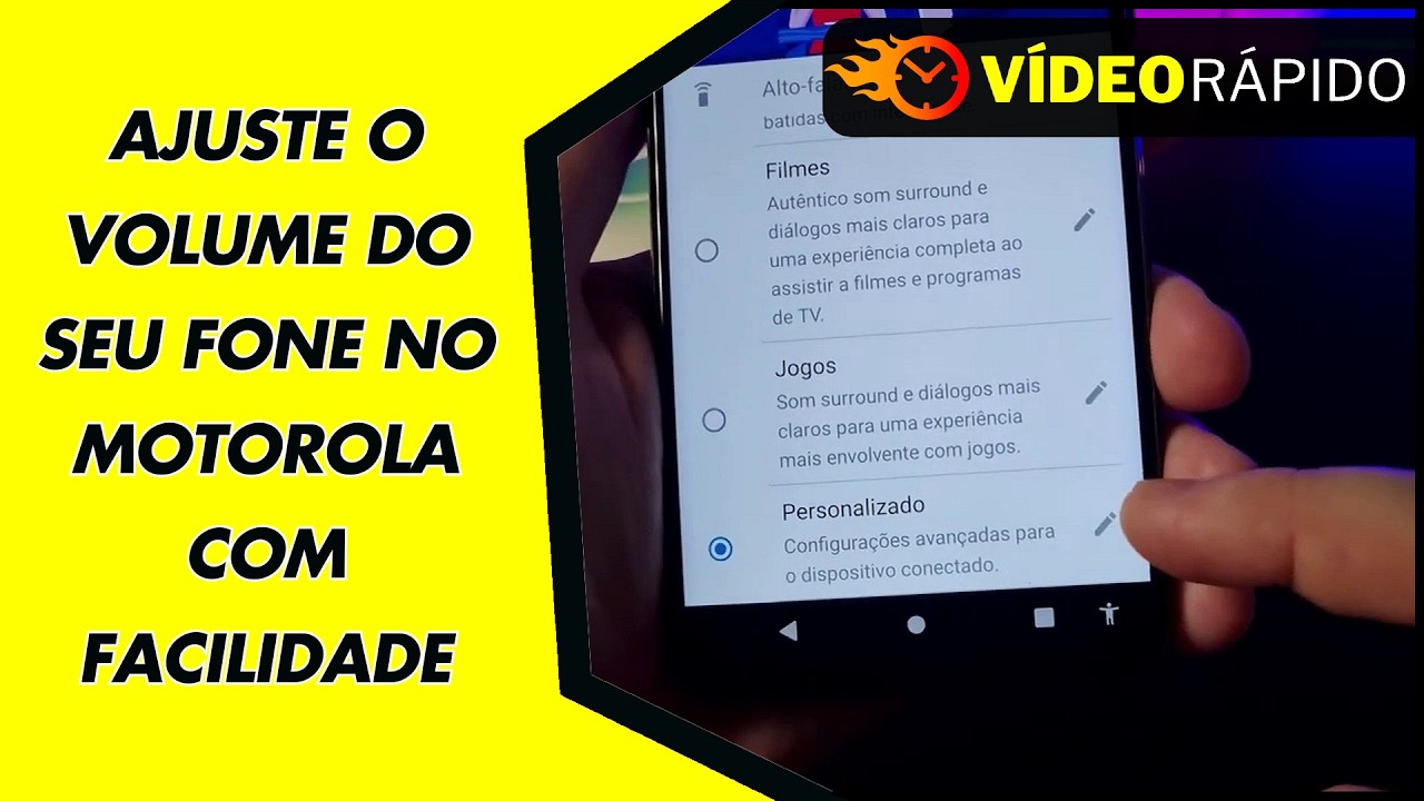 AJUSTE O VOLUME DO SEU FONE NO MOTOROLA COM FACILIDADE