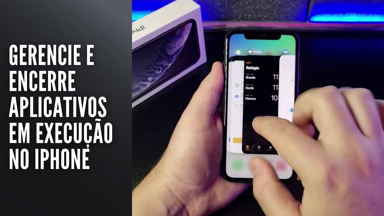 Gerencie e encerre aplicativos abertos no iPhone