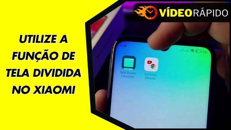 UTILIZE A FUNÇÃO DE TELA DIVIDIDA NO XIAOMI
