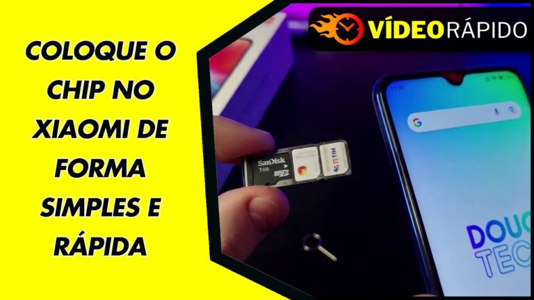 COLOQUE O CHIP NO XIAOMI DE FORMA SIMPLES E RÁPIDA