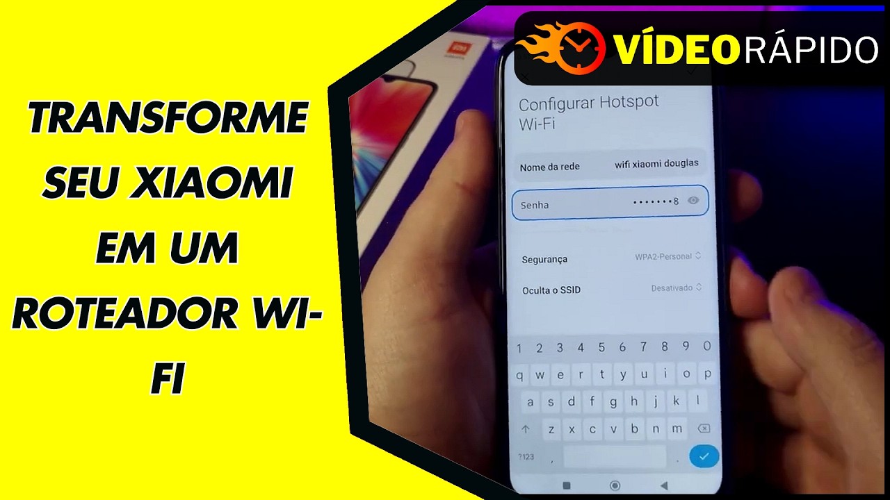 TRANSFORME SEU XIAOMI EM UM ROTEADOR WI FI TRANSFORME SEU XIAOMI EM UM ROTEADOR WI FI