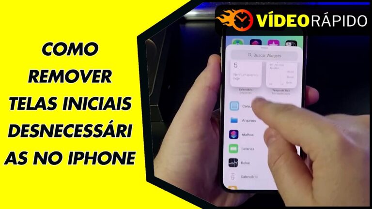 COMO REMOVER TELAS INICIAIS DESNECESSÁRIAS NO IPHONE