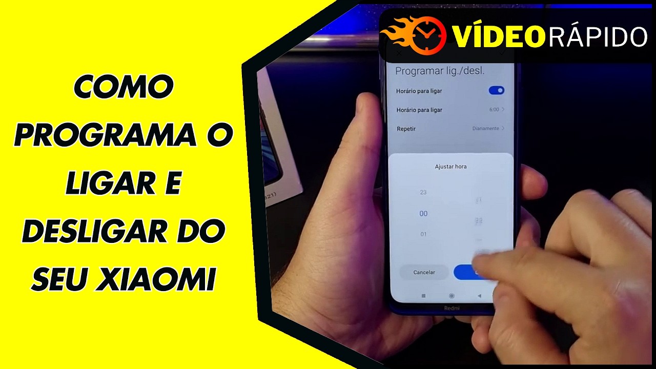 COMO PROGRAMA O LIGAR E DESLIGAR DO SEU XIAOMI COMO PROGRAMA O LIGAR E DESLIGAR DO SEU XIAOMI