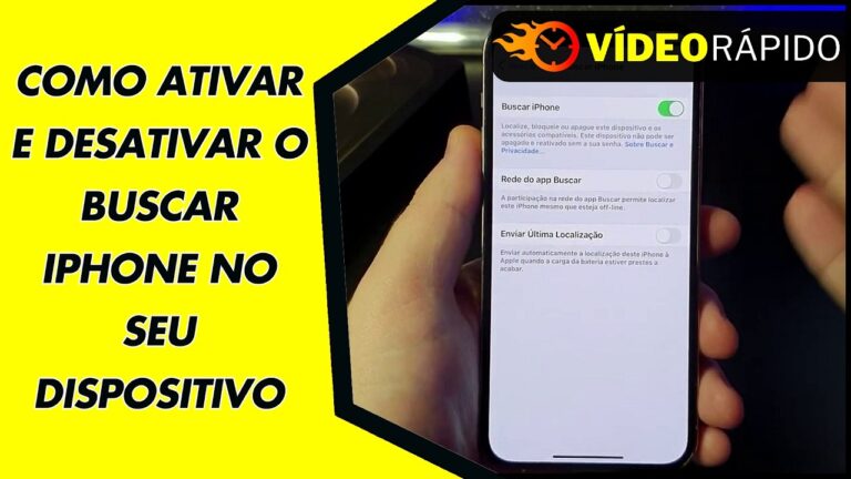 COMO ATIVAR E DESATIVAR O BUSCAR IPHONE NO SEU DISPOSITIVO