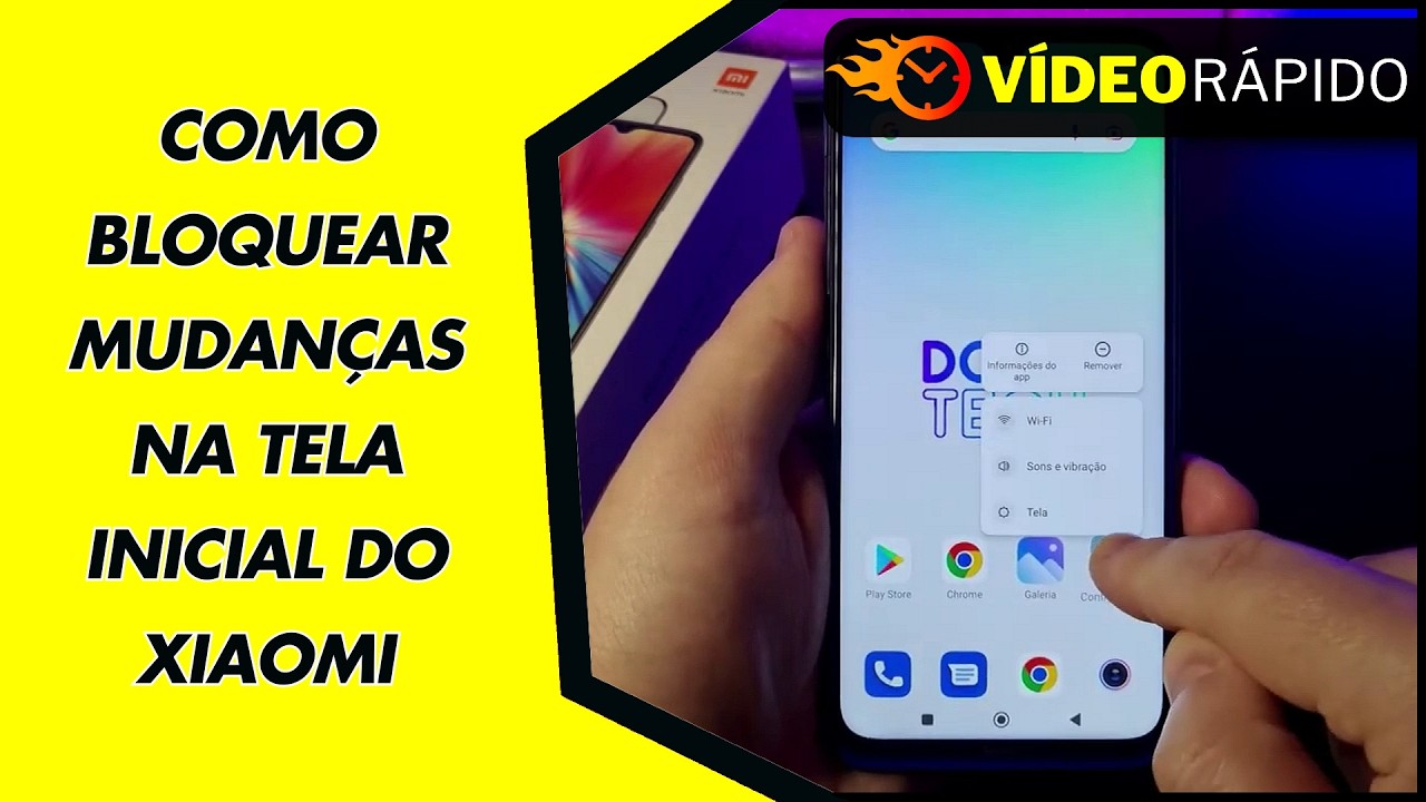 COMO BLOQUEAR MUDANÇAS NA TELA INICIAL DO XIAOMI COMO BLOQUEAR MUDANÇAS NA TELA INICIAL DO XIAOMI