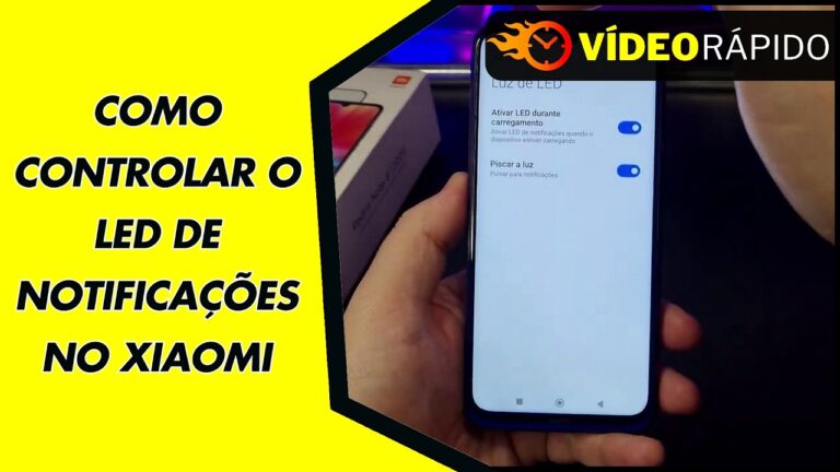 COMO CONTROLAR O LED DE NOTIFICAÇÕES NO XIAOMI