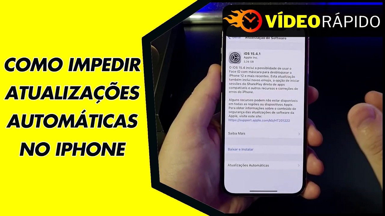 COMO IMPEDIR ATUALIZAÇÕES AUTOMÁTICAS NO IPHONE COMO IMPEDIR ATUALIZAÇÕES AUTOMÁTICAS NO IPHONE