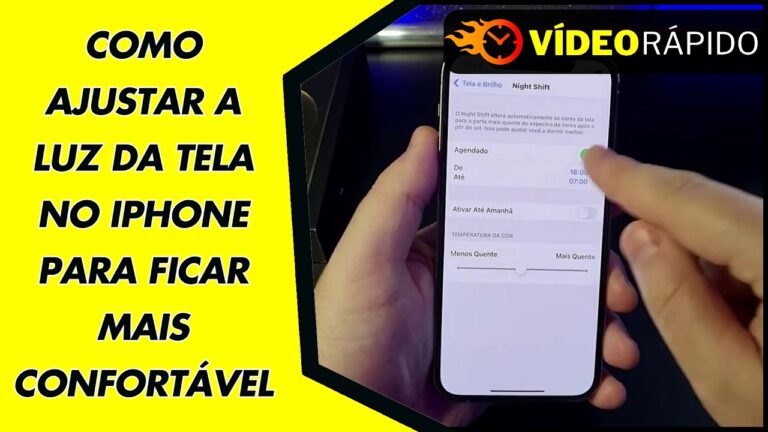 COMO AJUSTAR A LUZ DA TELA NO IPHONE PARA FICAR MAIS CONFORTÁVEL