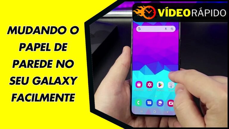 MUDANDO O PAPEL DE PAREDE NO SEU GALAXY FACILMENTE