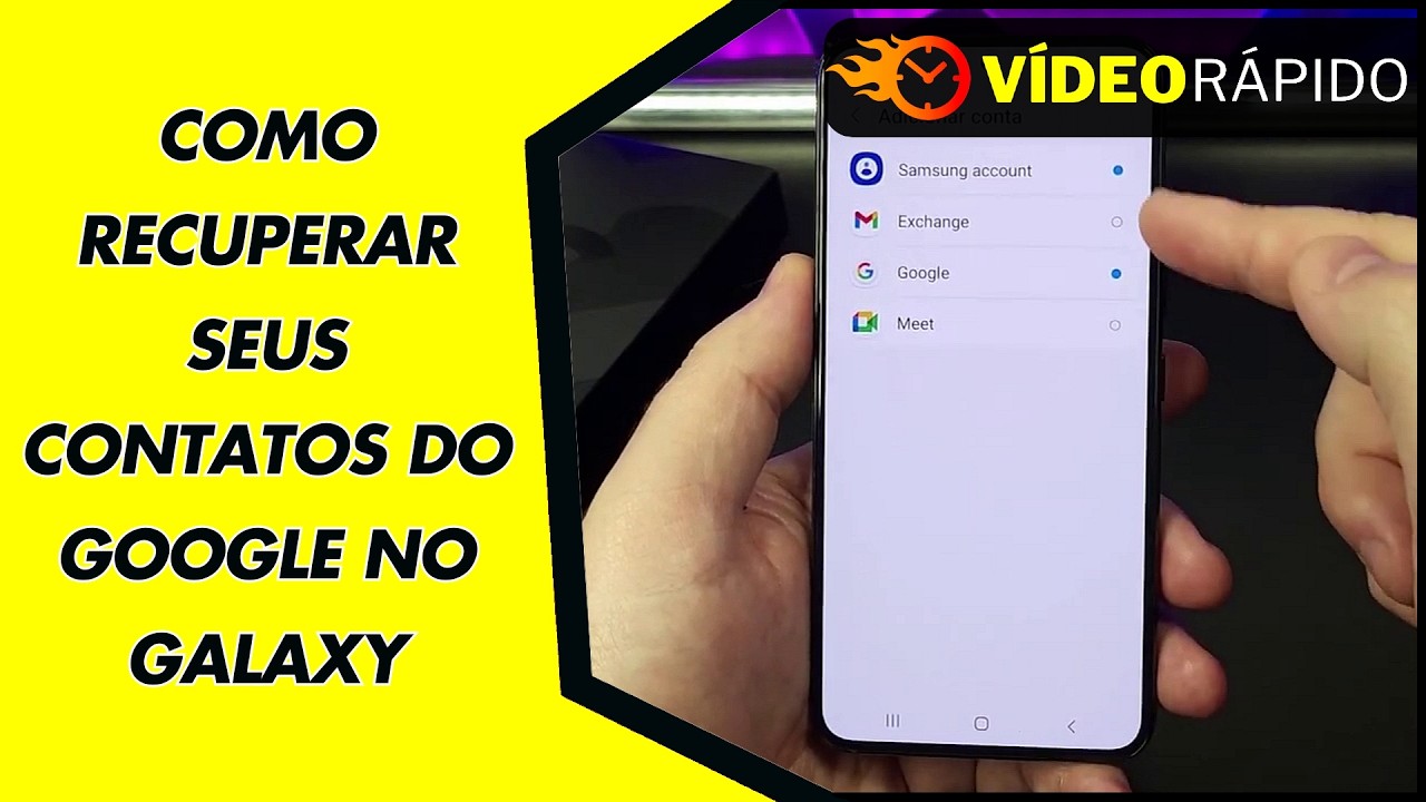 COMO RECUPERAR SEUS CONTATOS DO GOOGLE NO GALAXY COMO RECUPERAR SEUS CONTATOS DO GOOGLE NO GALAXY