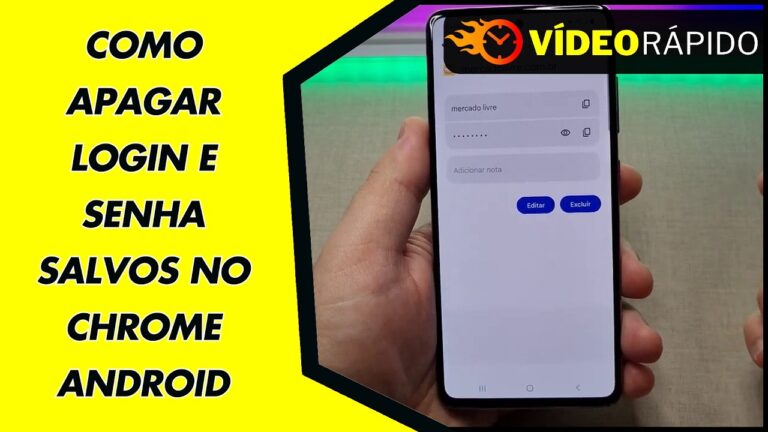 COMO APAGAR LOGIN E SENHA SALVOS NO CHROME ANDROID