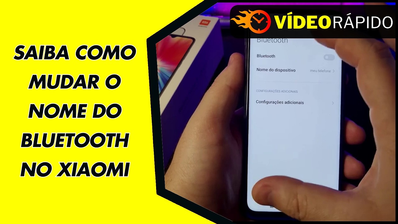 SAIBA COMO MUDAR O NOME DO BLUETOOTH NO XIAOMI