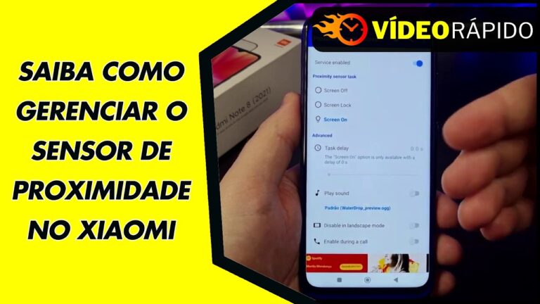 SAIBA COMO GERENCIAR O SENSOR DE PROXIMIDADE NO XIAOMI
