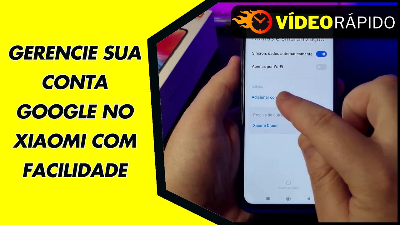 GERENCIE SUA CONTA GOOGLE NO XIAOMI COM FACILIDADE