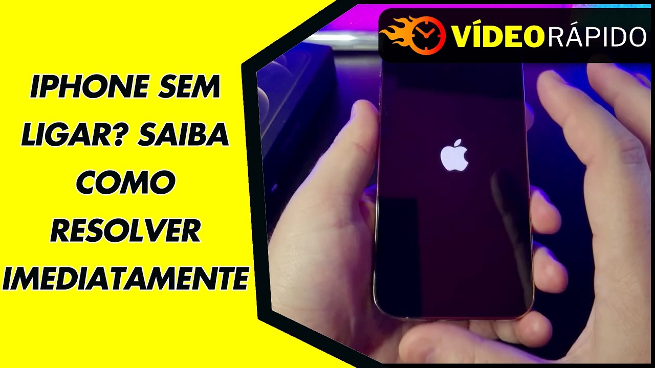 IPHONE SEM LIGAR SAIBA COMO RESOLVER IMEDIATAMENTE
