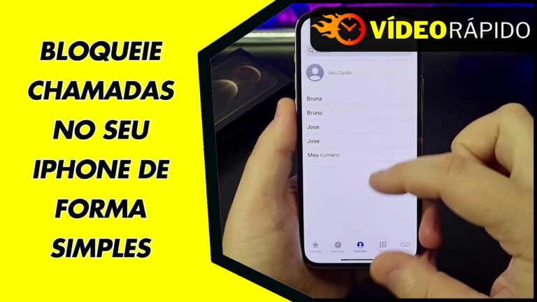 BLOQUEIE CHAMADAS NO SEU IPHONE DE FORMA SIMPLES