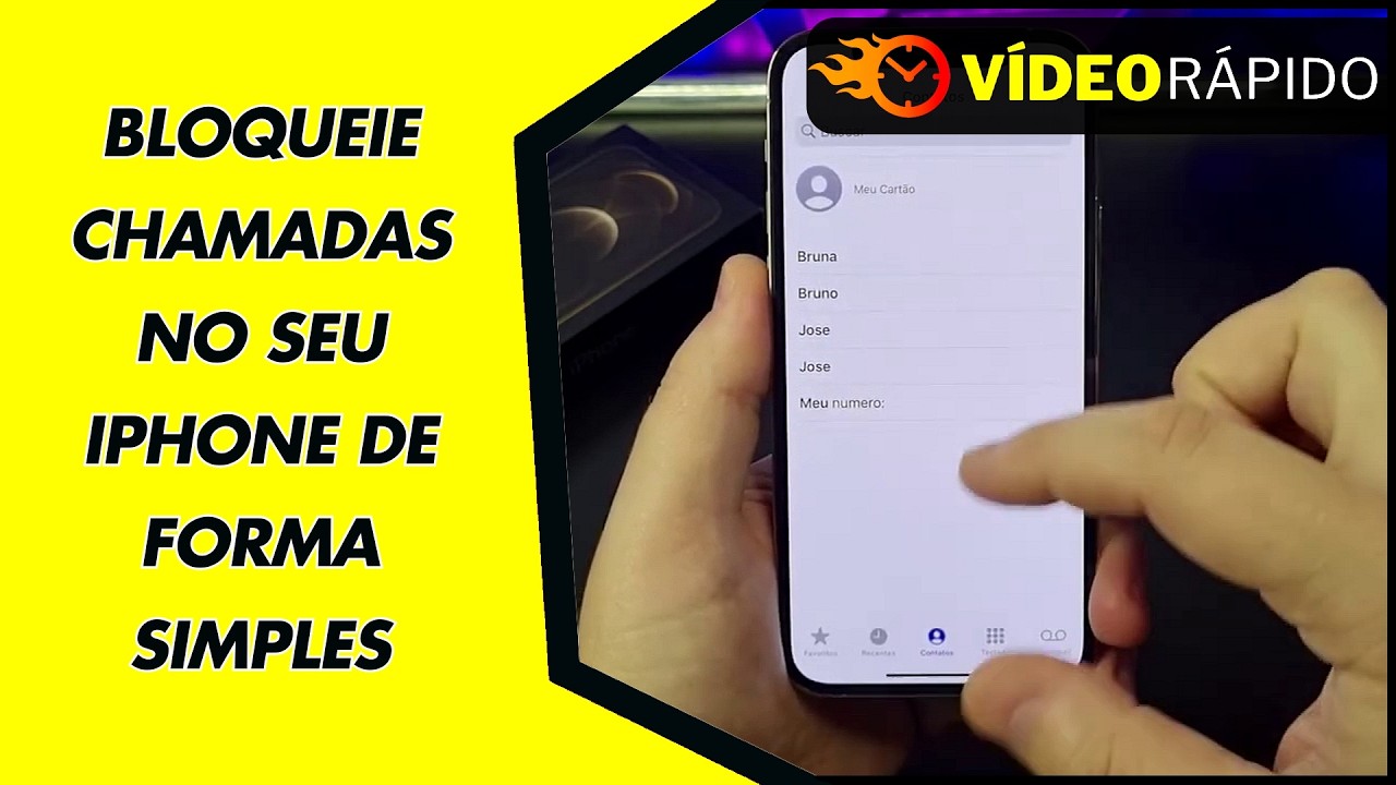 BLOQUEIE CHAMADAS NO SEU IPHONE DE FORMA SIMPLES