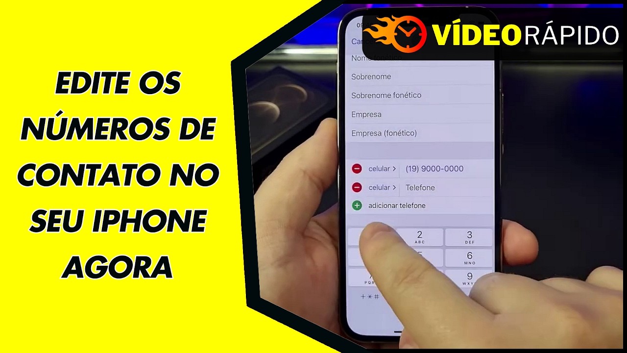 EDITE OS NÚMEROS DE CONTATO NO SEU IPHONE AGORA