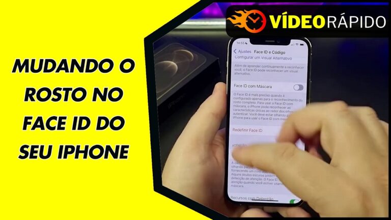 MUDANDO O ROSTO NO FACE ID DO SEU IPHONE