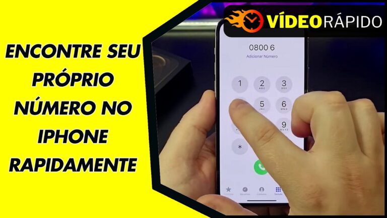 ENCONTRE SEU PRÓPRIO NÚMERO NO IPHONE RAPIDAMENTE