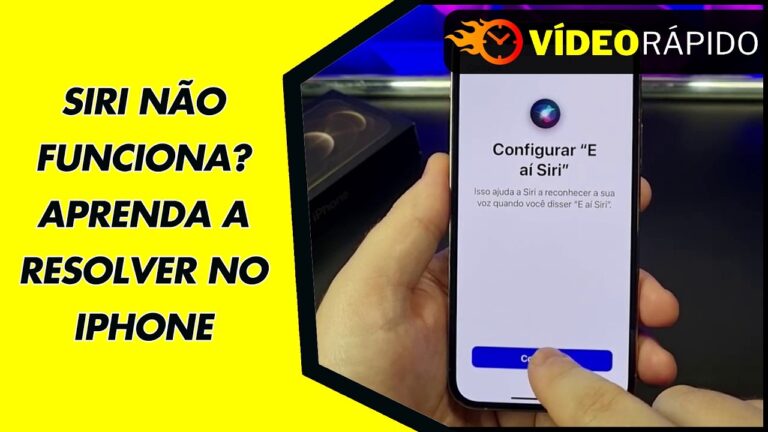 SIRI NÃO FUNCIONA APRENDA A RESOLVER