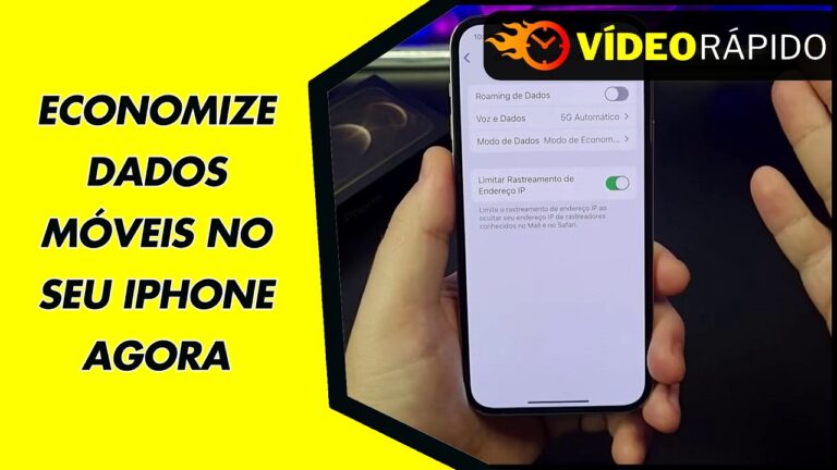 ECONOMIZE DADOS MÓVEIS NO SEU IPHONE AGORA