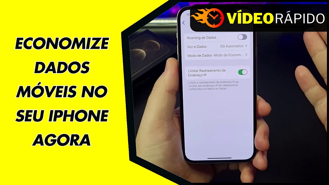 ECONOMIZE DADOS MÓVEIS NO SEU IPHONE AGORA