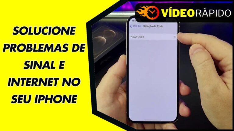 SOLUCIONE PROBLEMAS DE SINAL E INTERNET NO SEU IPHONE