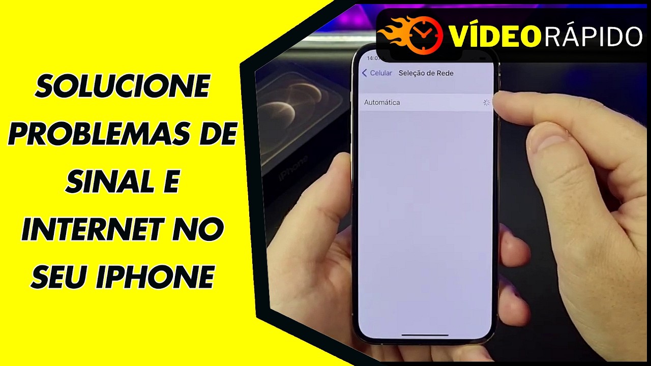 SOLUCIONE PROBLEMAS DE SINAL E INTERNET NO SEU IPHONE