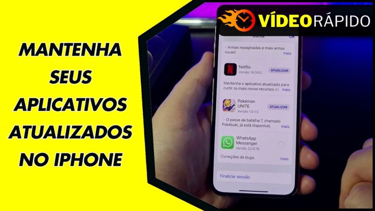 MANTENHA SEUS APLICATIVOS ATUALIZADOS NO IPHONE