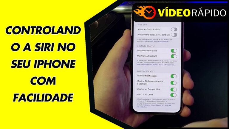 CONTROLANDO A SIRI NO SEU IPHONE COM FACILIDADE