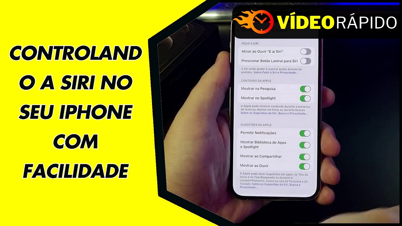 CONTROLANDO A SIRI NO SEU IPHONE COM FACILIDADE