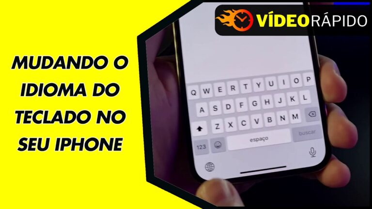 MUDANDO O IDIOMA DO TECLADO NO SEU IPHONE