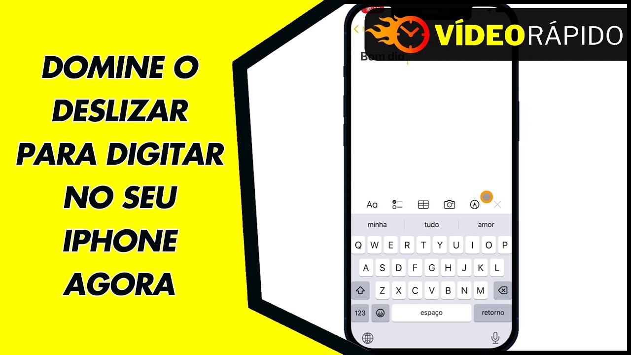 DOMINE O DESLIZAR PARA DIGITAR NO SEU IPHONE AGORA DOMINE O DESLIZAR PARA DIGITAR NO SEU IPHONE AGORA