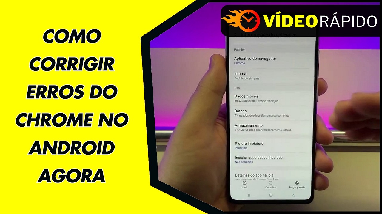 COMO CORRIGIR ERROS DO CHROME NO ANDROID AGORA COMO CORRIGIR ERROS DO CHROME NO ANDROID AGORA