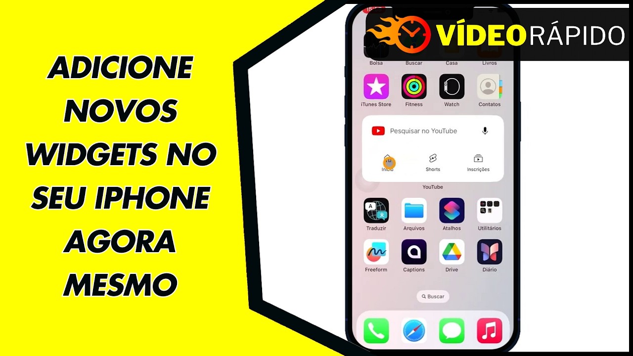 ADICIONE NOVOS WIDGETS NO SEU IPHONE AGORA MESMO ADICIONE NOVOS WIDGETS NO SEU IPHONE AGORA MESMO