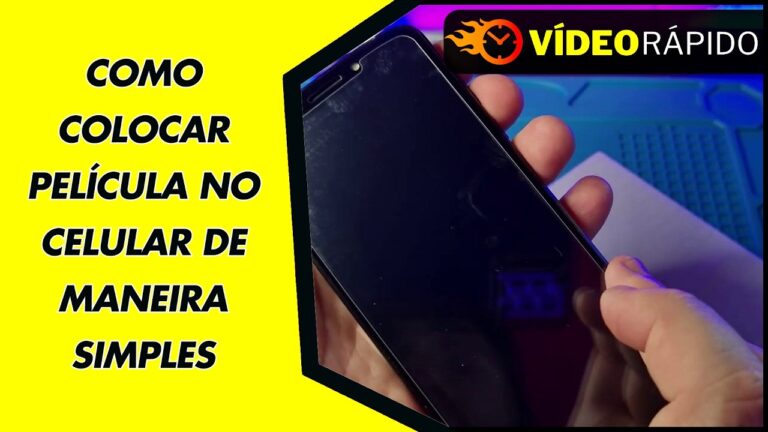 COMO COLOCAR PELÍCULA NO CELULAR DE MANEIRA SIMPLES