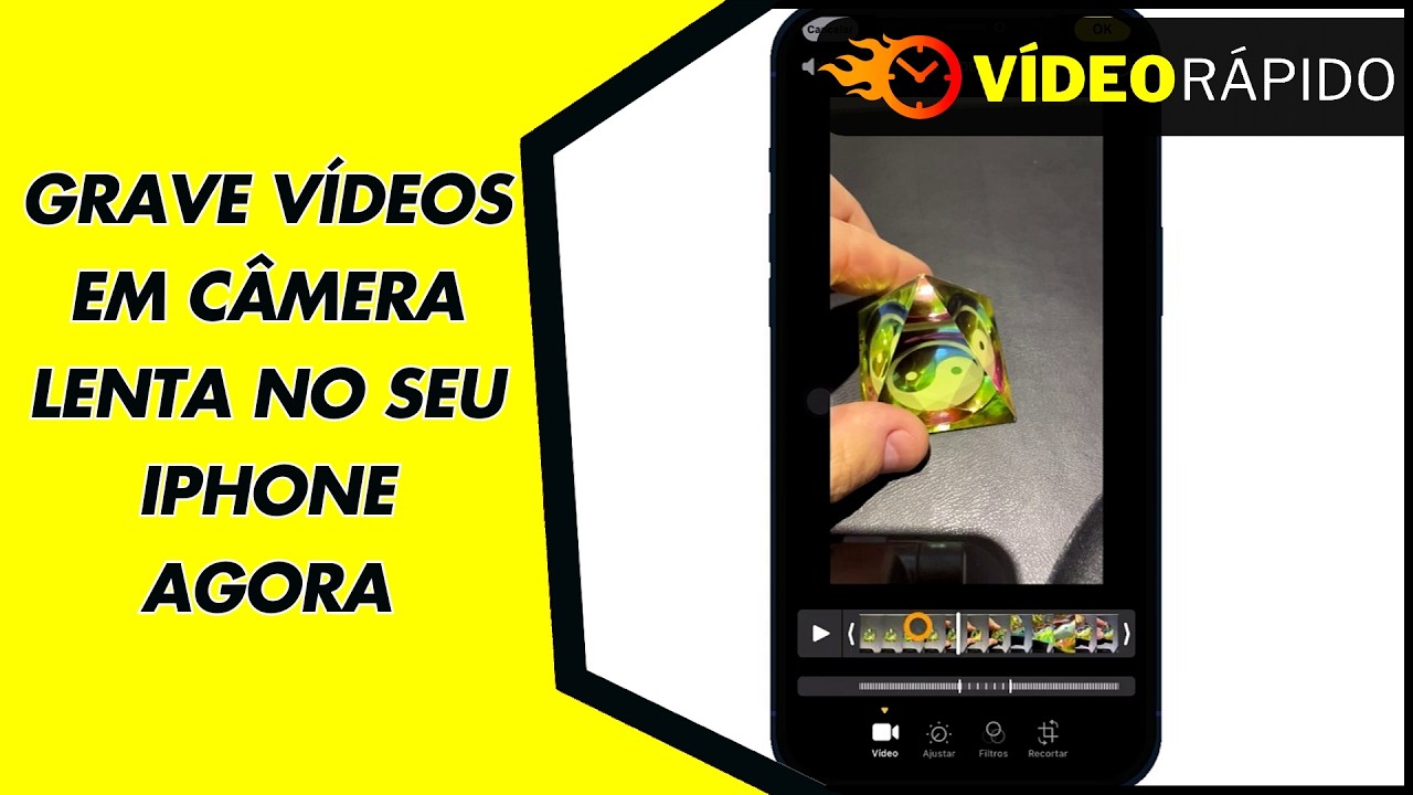 GRAVE VÍDEOS EM CÂMERA LENTA NO SEU IPHONE AGORA