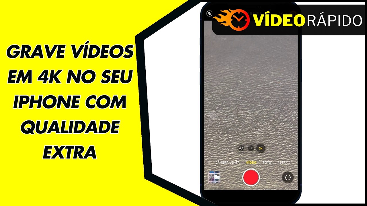 GRAVE VÍDEOS EM 4K NO SEU IPHONE COM QUALIDADE EXTRA GRAVE VÍDEOS EM 4K NO SEU IPHONE COM QUALIDADE EXTRA