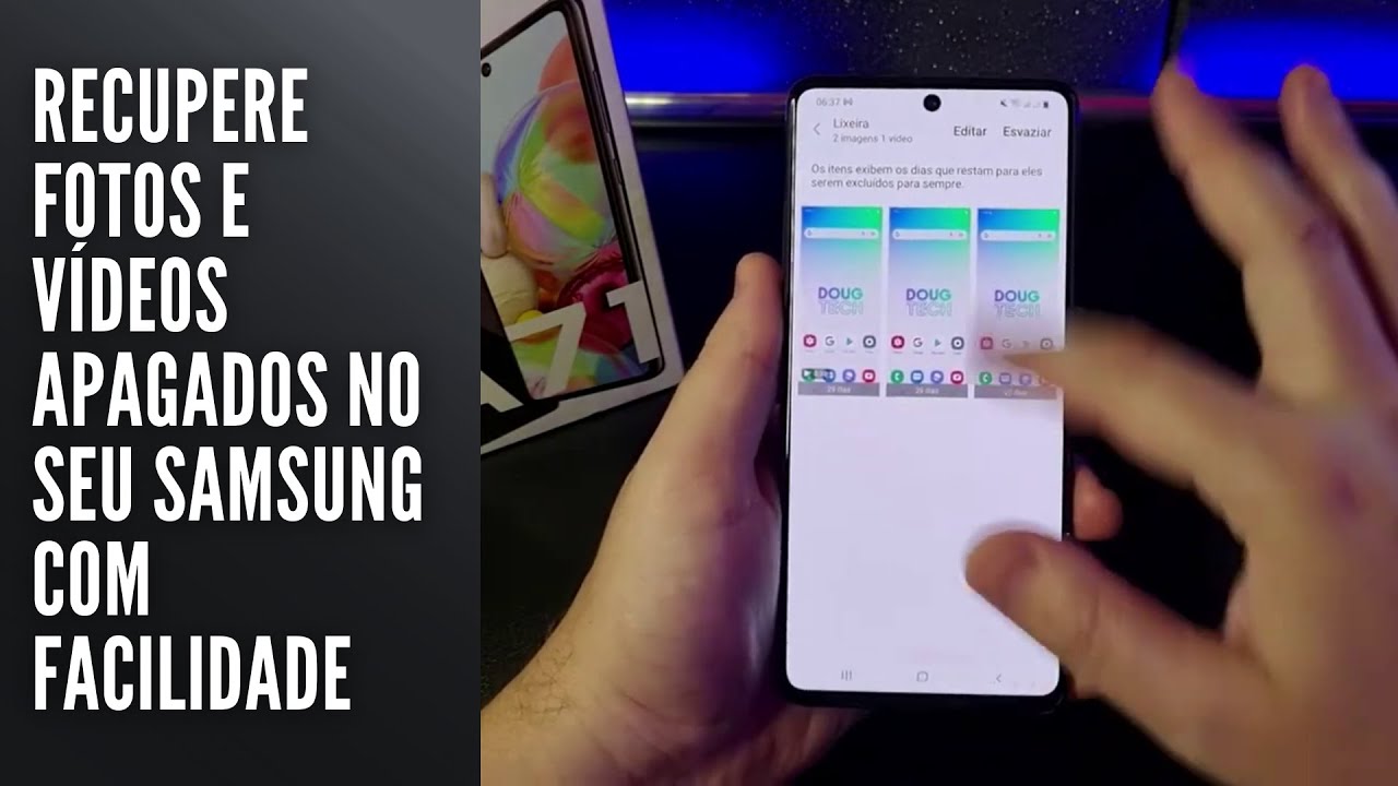 Recupere fotos e vídeos apagados no seu Samsung com facilidade