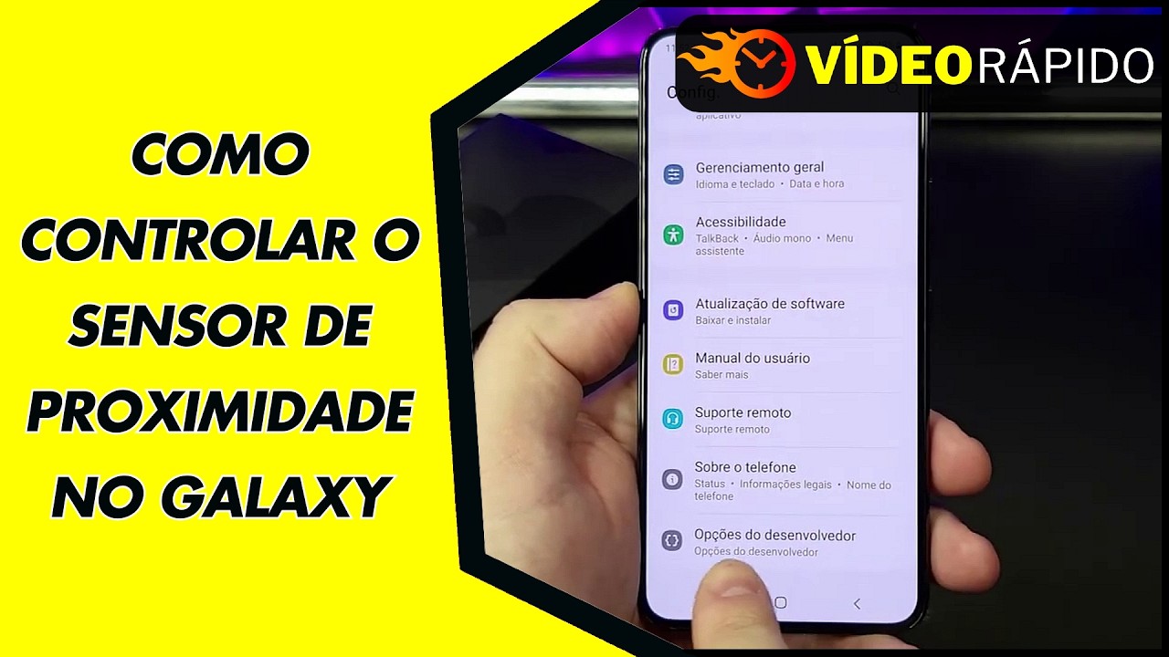 COMO CONTROLAR O SENSOR DE PROXIMIDADE NO GALAXY COMO CONTROLAR O SENSOR DE PROXIMIDADE NO GALAXY