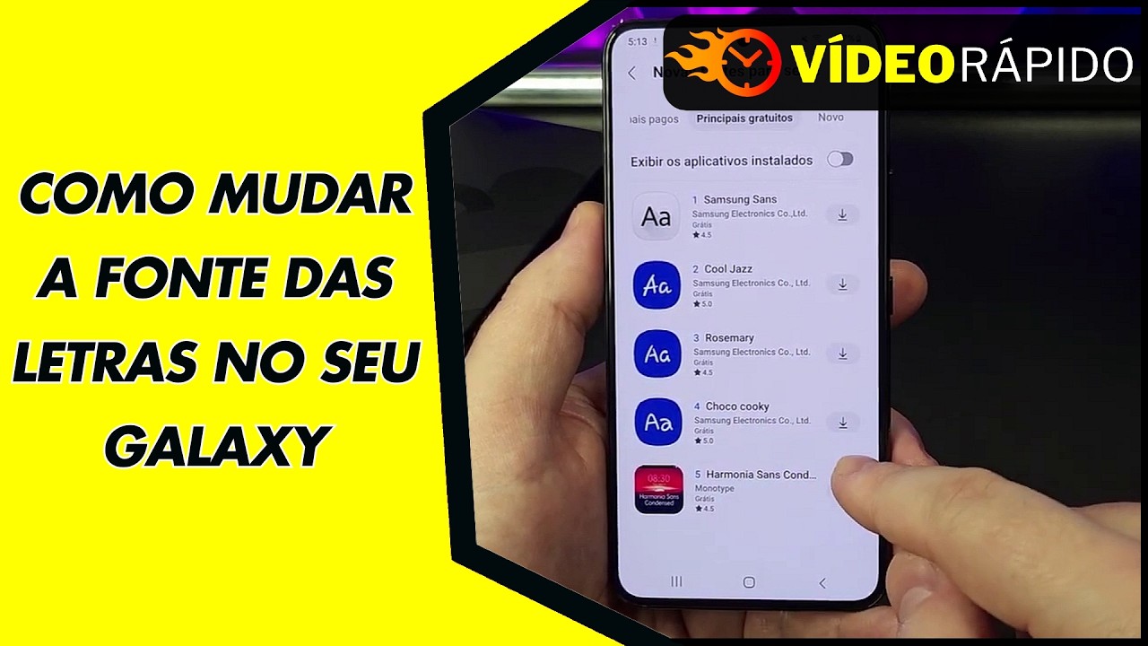 COMO MUDAR A FONTE DAS LETRAS NO SEU GALAXY COMO MUDAR A FONTE DAS LETRAS NO SEU GALAXY